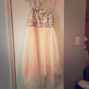 Champagne Colored Costume Dress